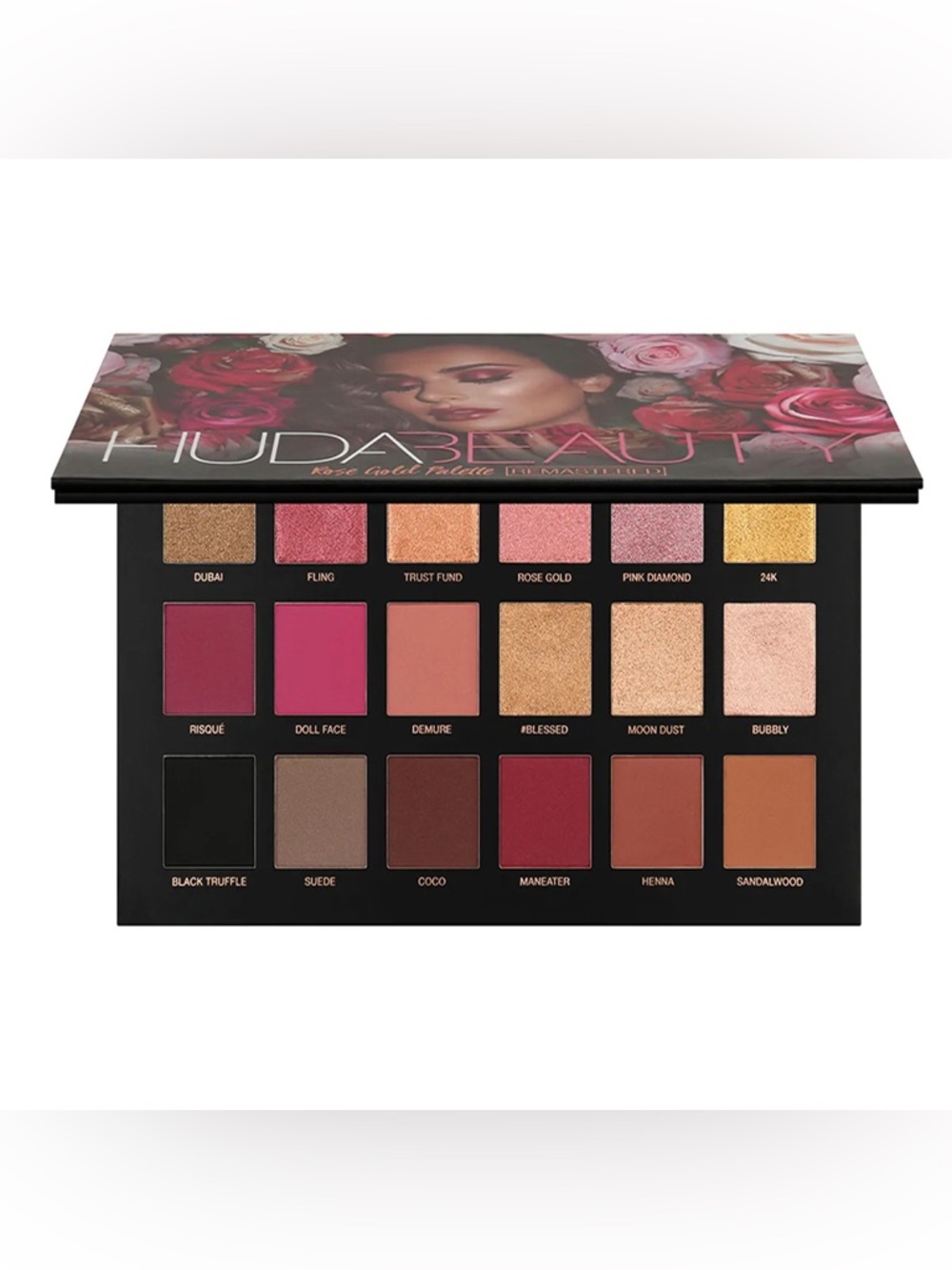 Huda Beauty Rose Gold Remastered Eyeshadow Palette